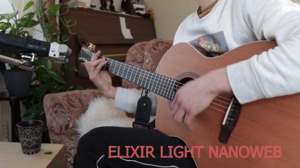 Elixir Light Nanoweb VS Elixir Medium Polyweb Guitar strings