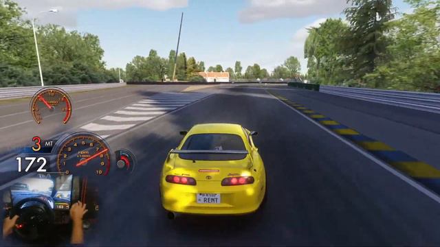 Toyota SUPRA vs Pagani ZONDA R смотреть онлайн