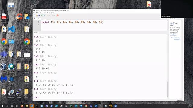 Đây là record ở YouTube của lớp Python 1, 7/9/2022 @ 5 PM CST: смотреть онлайн