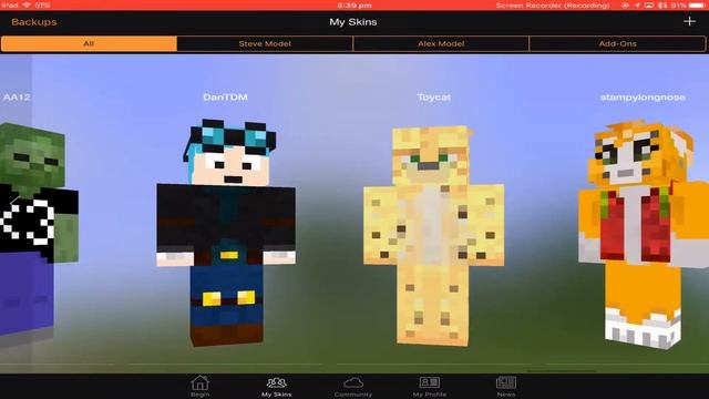 The Best Skins app Ever?!?! | Minecraft Skins MCPE смотреть онлайн
