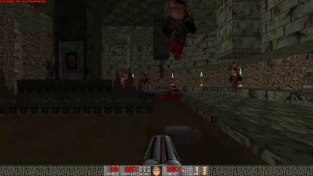 Doom 2: Master Levels - Black Tower (Level 19) смотреть онлайн