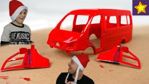 Газель Машинка на Покраске Делаем новый проект с машинками Cars Toys Painting.wmv