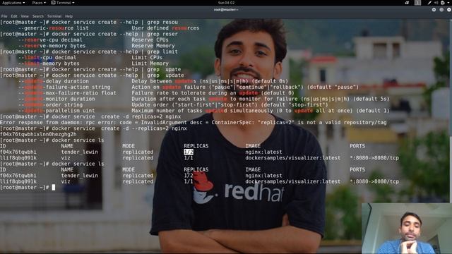 11. Docker Swarm( In Hindi ) - Docker Swarm Service Create Options смотреть онлайн