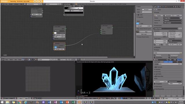 Star Craft Mineral tutorial. Full HD Blender tutorial. смотреть онлайн