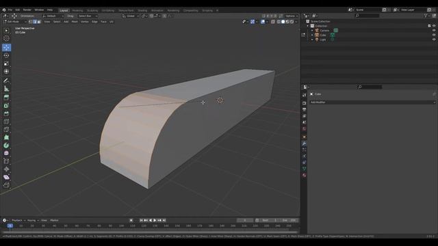 How to round edges (Blender tutorial) смотреть онлайн