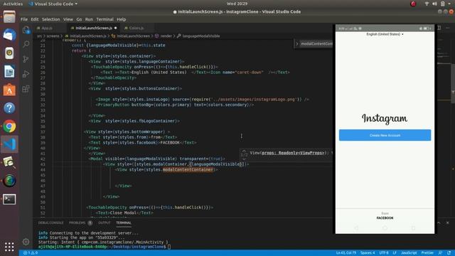 React native Instagram Clone - Part 3 смотреть онлайн