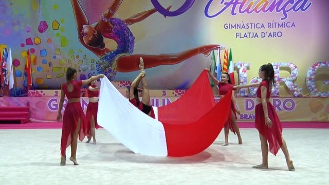 Dance Scarf_Malta Rhythmica Gold Malta_Gala Show