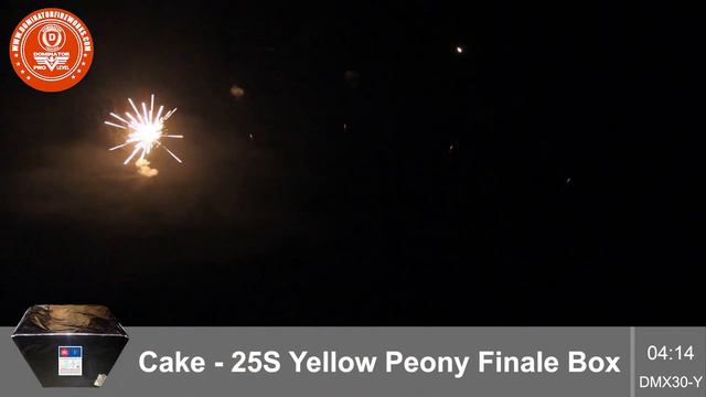 DMX30-Y Cake - 25S Yellow Peony Finale Box смотреть онлайн