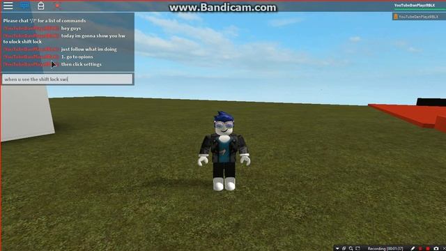 shift lock switch tutorial in Roblox смотреть онлайн
