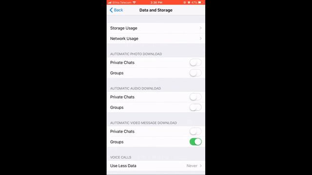 How to save data while using Telegram смотреть онлайн