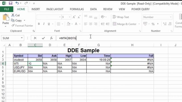 HOW TO EXPORT LIVE DATA FROM META TRADER 4 TO EXCEL смотреть онлайн