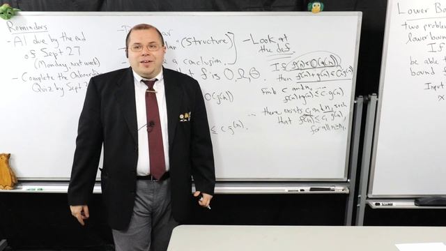 F2021 CS 340 Lecture 9 (Assignment 1 Discussion, Lower Bounds via Reduction) смотреть онлайн