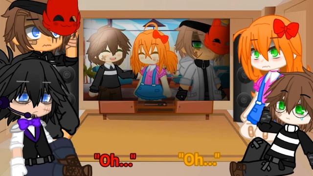 |Past Aftons react to My Videos|Fnaf Au|Fate Au| смотреть онлайн