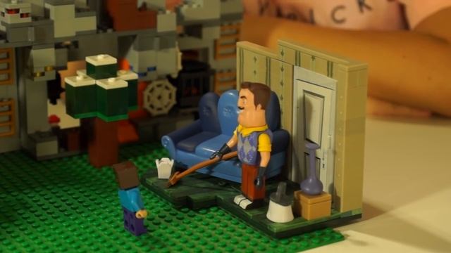 СОПЛИВЫЙ СЛАЙМ - Лизуны DIY и Лего НУБик Майнкрафт - Lego Minecraft смотреть онлайн