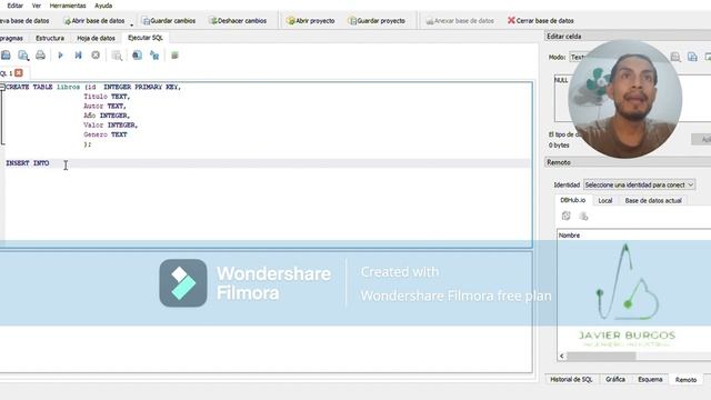 [01 BD] Creando una tabla y agregándole datos en SQL. смотреть онлайн