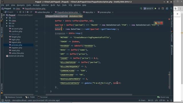 Tutoriel PHP/PayPal : Paypal, Paiement récurrent смотреть онлайн