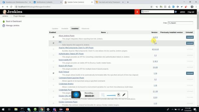 Selenium Maven ~ Jenkins Integration смотреть онлайн