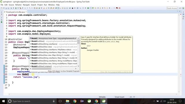 Spring Boot JPA H2 Database example part -1 смотреть онлайн