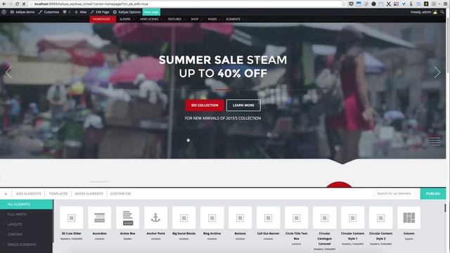 iOS Slider (Page Builder Element in Kallyas WordPress theme v4.0 ) смотреть онлайн