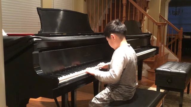 Tristan Park (9) J.S Bach Sinfonia Studio class 4/2/2018 смотреть онлайн