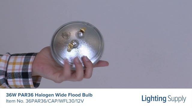 Sylvania 36W PAR36 Halogen Wide Flood Bulb (36PAR36/CAP/WFL30/12V) смотреть онлайн