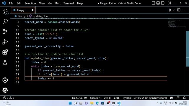 Make Wordle Game Using Python Programming | Python Tutorial and Project For Beginners смотреть онлайн