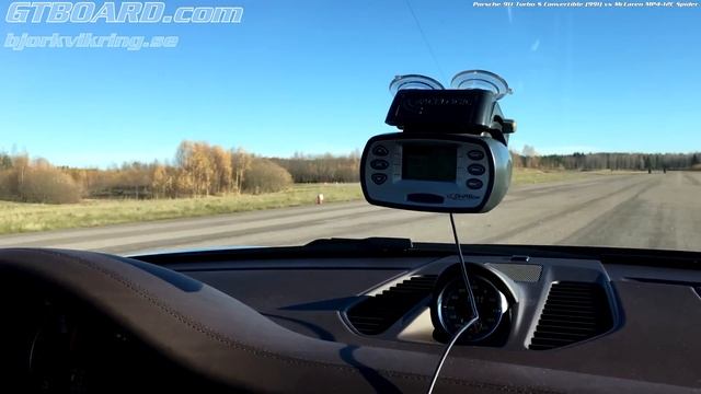 McLaren MP4-12C Spider vs Porsche 911 Turbo S Convertible (991) camerangle from Porsche смотреть онлайн