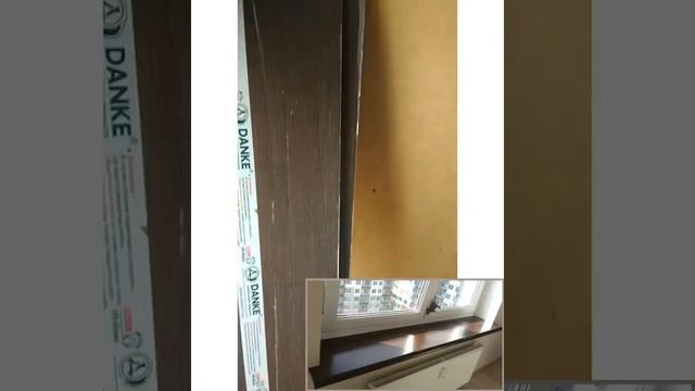 Подоконники и откосы на окна. 13 марта 2021 г.