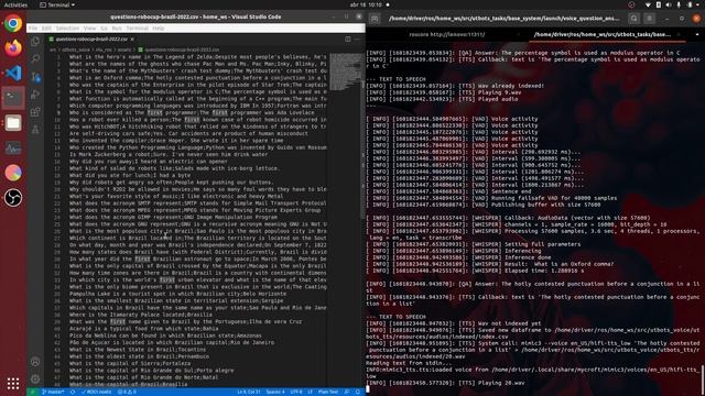 Silero VAD + Mimic TTS + whisper.cpp = voiced robot pt.2 смотреть онлайн