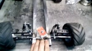 Сделал рулевой механизм на rc модель