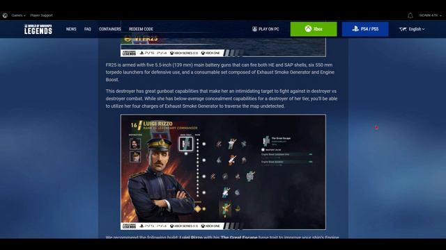FR25 | June 06, 2023 News and Updates | World of Warships: Legends смотреть онлайн