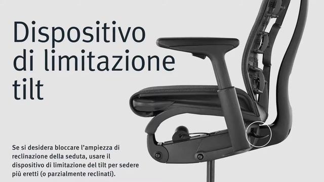 Herman Miller Embody Sedia Ufficio Direzionale | Regolazione