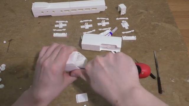 Модель высокоскоростного электропоезда TGV PSE на 3D принтере (Часть 1) смотреть онлайн