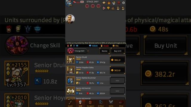 Endless Frontier, Team Building Guide And What Suport Units To Use For Faster Runs
