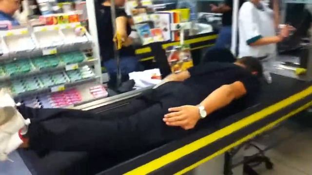 Экстрим планкинг в магазине! смотреть онлайн