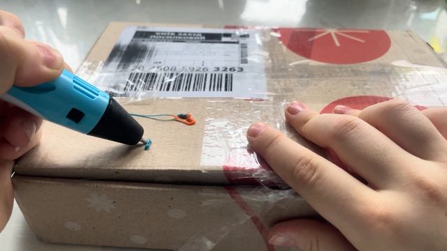 3Dpen5 та 21 моток пластику PLA. Стрижень який світиться в темряві! смотреть онлайн