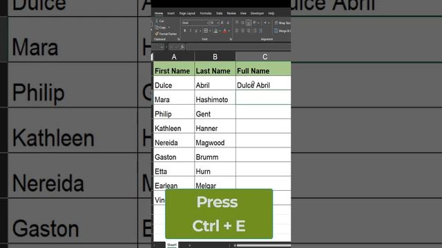 "? Excel Pro Tip! ? Master the Ctrl + E #shortcuts s смотреть онлайн
