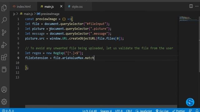 How to preview image before upload using HTML, CSS and JavaScript смотреть онлайн