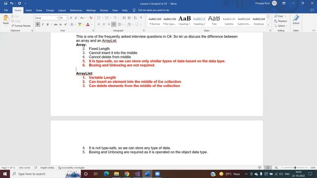Collections | Non-Generic Array List Non-Generic Hash table - Collection Framework in C# смотреть онлайн