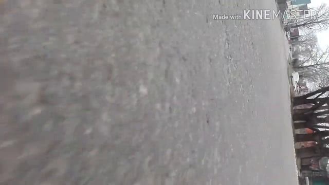 Подарили Скейт. На велосипеде с горки. смотреть онлайн