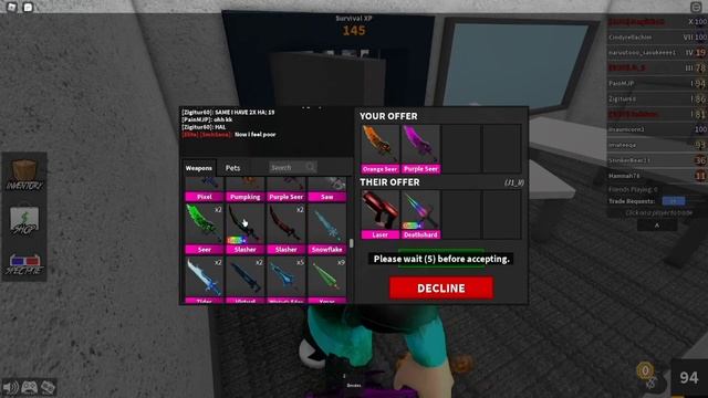 MM2 Trading Montage #6 (Candleflame??) смотреть онлайн