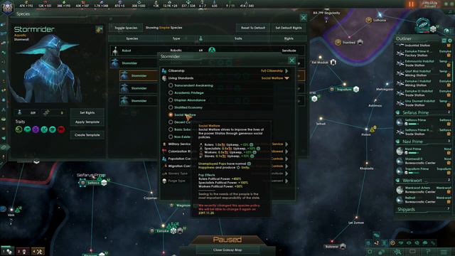 Stellaris: Aquatic Species CZ - 07 - Stormrider Imperium смотреть онлайн