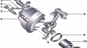 ремонт заднего тормозного суппорта своими руками ниссан примера