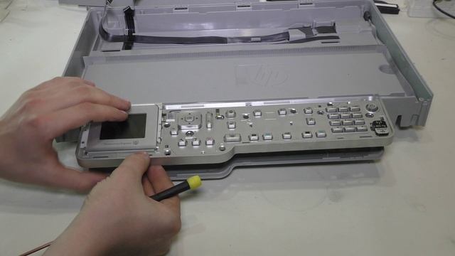 Разборка,сборка блока сканера принтера HP Photosmart C7280, C6180, C7250, С6150.Проверка принтера. смотреть онлайн