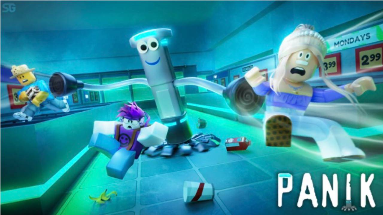 Игра PANIK. Cумашедший пылесос пытается меня грохнуть