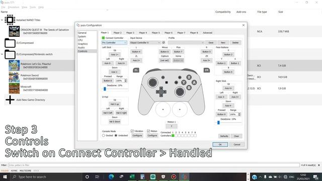 Pokemon let's go pikachu (Yuzu Controller not working fixed 2021) смотреть онлайн