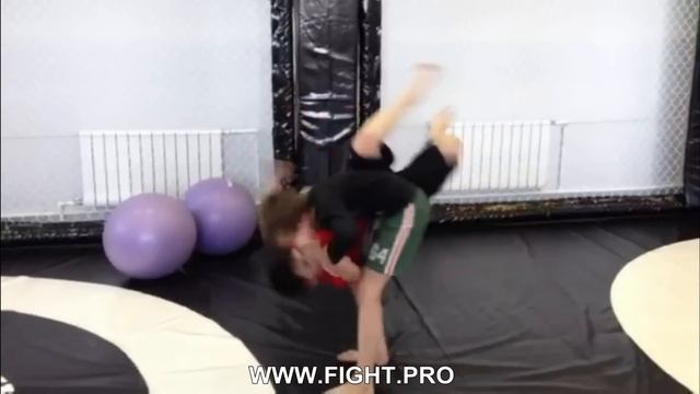 Fightpro - бросок через бедро (Самбо) смотреть онлайн