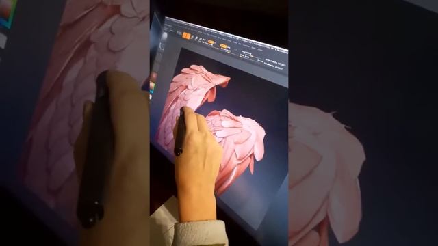 Моделирование модели ангела помощью планшета Wacom скульптинг в программе zbrush смотреть онлайн