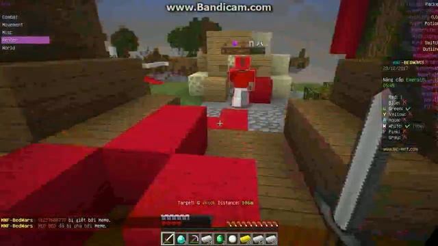 Bed War : Minecraft Hack Flux b6 1.8 смотреть онлайн