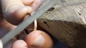 Увеличиваем размер кольца с бриллиантами